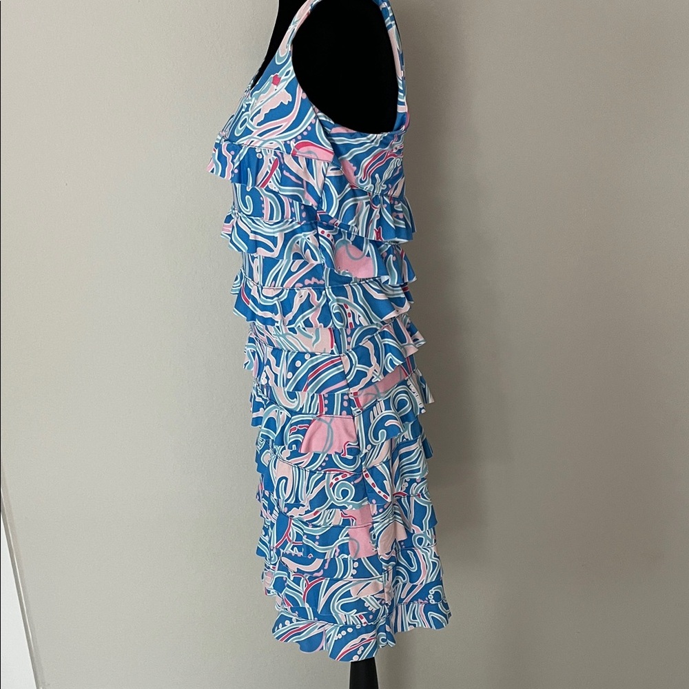 Tango Mango Abstract Print Mini Dress - Picture 2 of 5